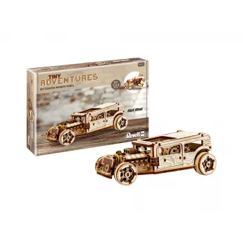 Revell Holz Tiny Adventures - Hot Rod ξύλινο μοντέλο 00612