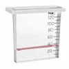 TFA Dostmann 47.1014 βροχόμετρο 120 mm διαφανές/λευκό