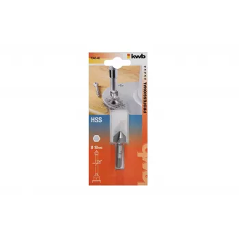 KWB 704840 HSS βυθιζόμενο τρυπάνι 16 mm, 90°, 3 κόψεων, κυλινδρικό στέλεχος