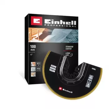 Einhell 708059 BIM-TI λεπίδα σέγας βύθισης 100 mm bimetallic για παλινδρομικά multifunction εργαλεία, 1 τεμ.