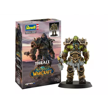 Revell World of Warcraft Thrall (Orc) σετ δώρου μοντέλο κλίμακας 1:12, 30 τεμ., κόλλα, χρώματα & πινέλα περιλαμβάνονται 03516