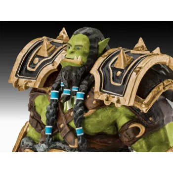 Revell World of Warcraft Thrall (Orc) σετ δώρου μοντέλο κλίμακας 1:12, 30 τεμ., κόλλα, χρώματα & πινέλα περιλαμβάνονται 03516