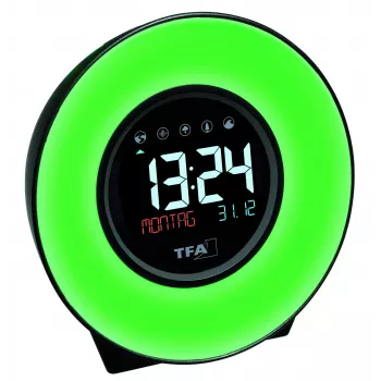 TFA Dostmann 60.2023.02 Ξυπνητήρι χαλαζία λευκό