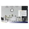 TFA Dostmann 60.3050.01 Ρολόι τοίχου χαλαζία 305 mm μαύρο