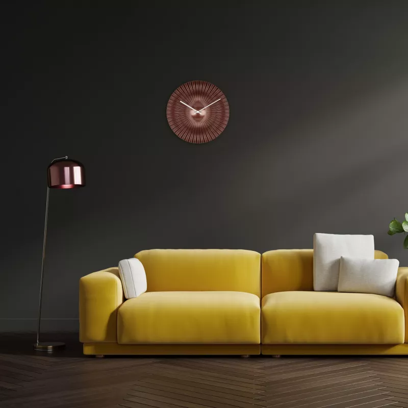 TFA Dostmann 60.3520.51 Ασύρματο ρολόι τοίχου 330 mm χαλκός