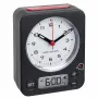TFA Dostmann Combo Μηχανικό ξυπνητήρι μαύρο-κόκκινο (60.1511.01)