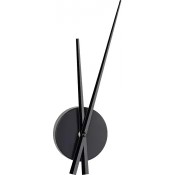 TFA Dostmann Ρολόι τοίχου Quartz 60.3036.01 μαύρο 96 mm x 310 mm x 33 mm