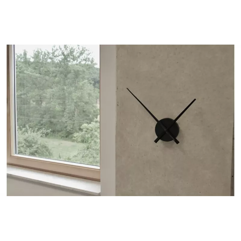 TFA Dostmann Ρολόι τοίχου Quartz 60.3036.01 μαύρο 96 mm x 310 mm x 33 mm