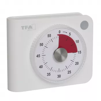 TFA Dostmann Ψηφιακό χρονόμετρο κουζίνας λευκό 38.2058.02