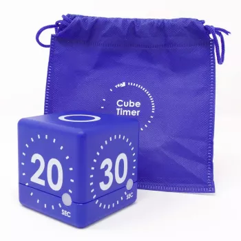TFA Dostmann Timer CUBE Ψηφιακό χρονόμετρο κύβος, μπλε 38.2036.06