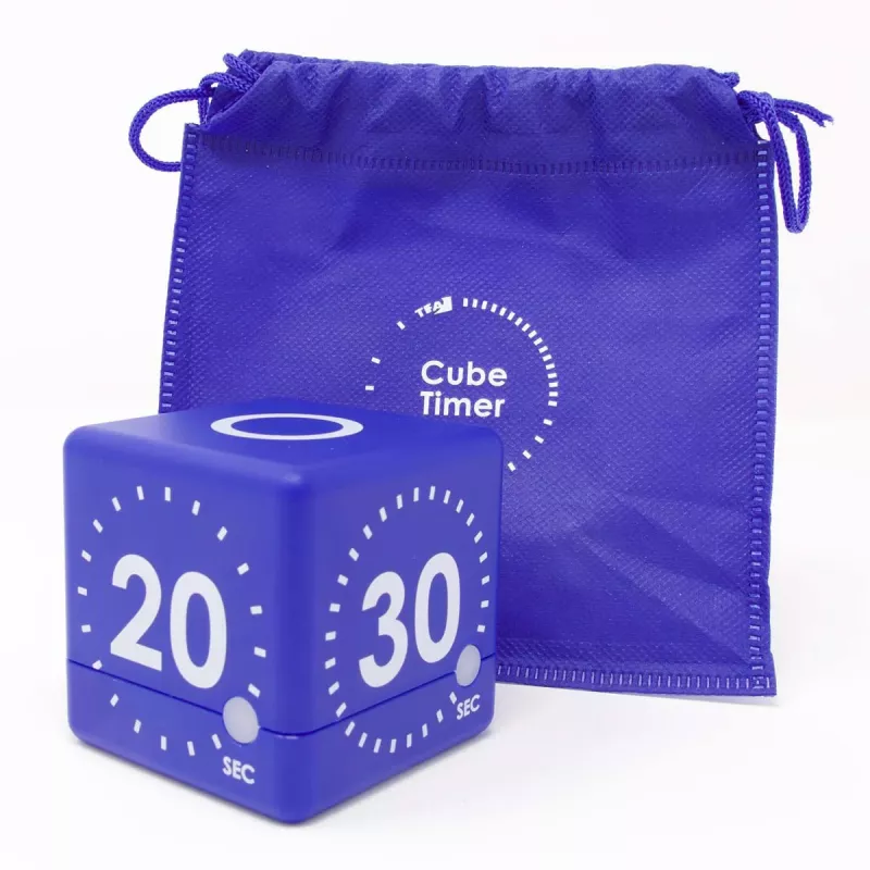 TFA Dostmann Timer CUBE Ψηφιακό χρονόμετρο κύβος, μπλε 38.2036.06