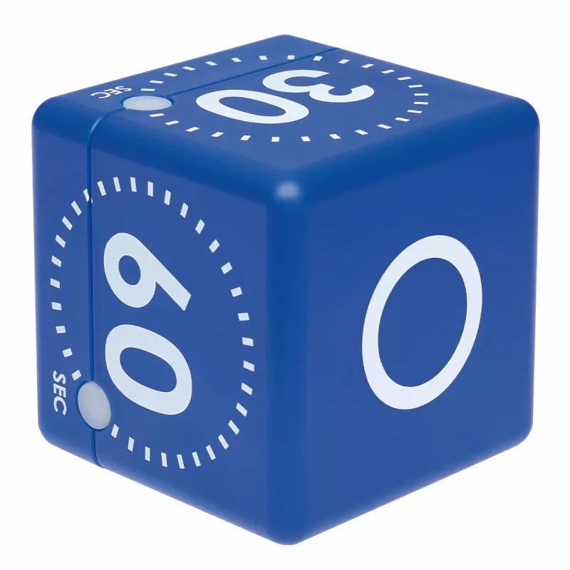 TFA Dostmann Timer CUBE Ψηφιακό χρονόμετρο κύβος, μπλε 38.2036.06
