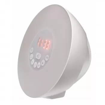 TFA Dostmann 60.2019.02 Ξυπνητήρι Quartz λευκό
