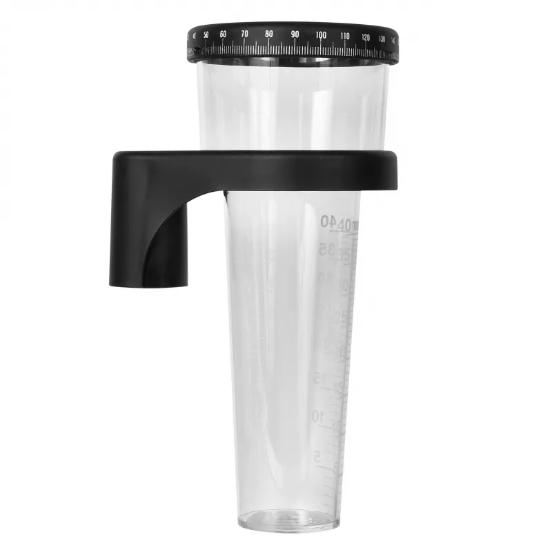 TFA Dostmann 47.1001 Βροχόμετρο, διαφανές/μαύρο, 0-40 mm, χειροκίνητο