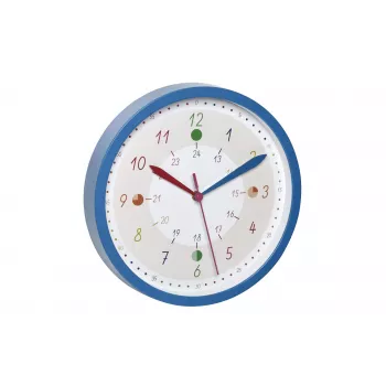 TFA Dostmann 60.3058.06.90 Επιτοίχιο ρολόι quartz 308 mm μπλε