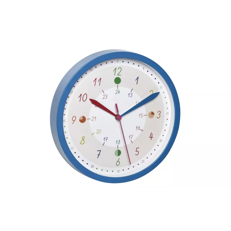 TFA Dostmann 60.3058.06.90 Επιτοίχιο ρολόι quartz 308 mm μπλε