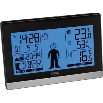 TFA Dostmann Weather Boy Ασύρματος μετεωρολογικός σταθμός, μαύρος 35.010832