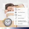 TFA Dostmann 60.1034.07 Κίτρινο στρογγυλό αναλογικό ξυπνητήρι quartz