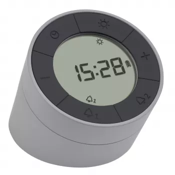 TFA Dostmann Ξυπνητήρι quartz Γκρι/Ανθρακί με 2 ώρες αφύπνισης (60.2029.10)