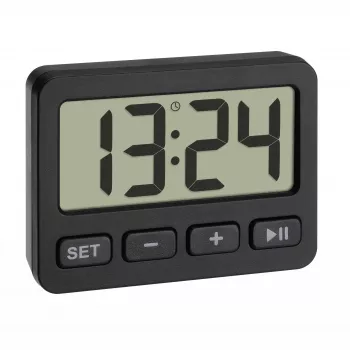 TFA Dostmann 60.2036.01 Ξυπνητήρι quartz Μαύρο
