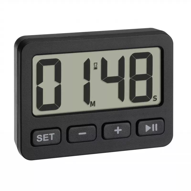 TFA Dostmann 60.2036.01 Ξυπνητήρι quartz Μαύρο