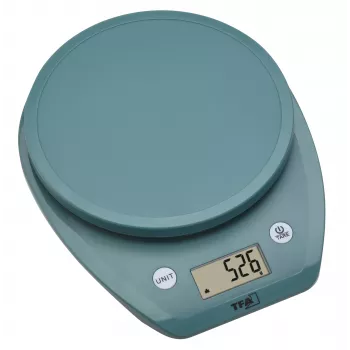 TFA Dostmann MOCHI Ψηφιακή ζυγαριά κουζίνας 5 kg Τιρκουάζ 50.2007.20