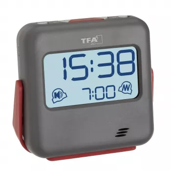 TFA Dostmann Ξυπνητήρι quartz Γκρι 60.2031.10