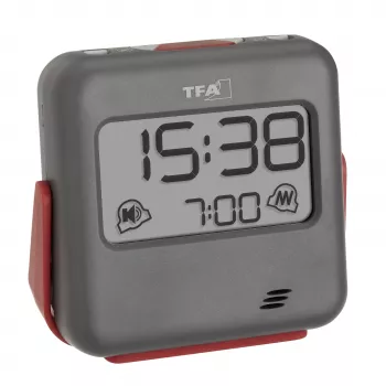 TFA Dostmann Ξυπνητήρι quartz Γκρι 60.2031.10
