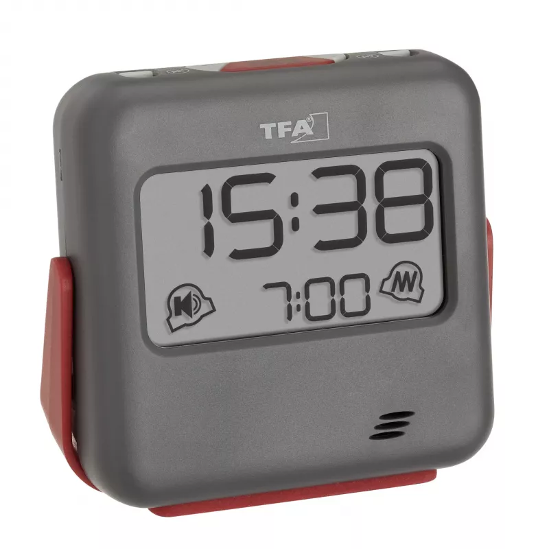 TFA Dostmann Ξυπνητήρι quartz Γκρι 60.2031.10