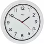 TFA Dostmann 60.3078.02 Εξωτερικό επιτοίχιο ρολόι quartz Λευκό Ανθεκτικό στο νερό