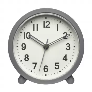 TFA Dostmann 60.1043.10 Ξυπνητήρι quartz Γκρι με αθόρυβο μηχανισμό και σταδιακό ξυπνητήρι
