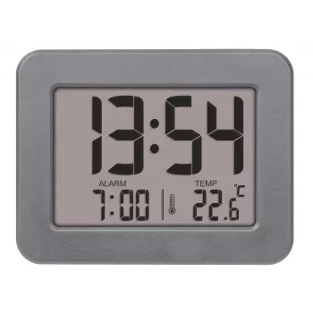TFA Dostmann 60.2044.10 Ξυπνητήρι Quartz Γκρι με Μεμονωμένο Συναγερμό