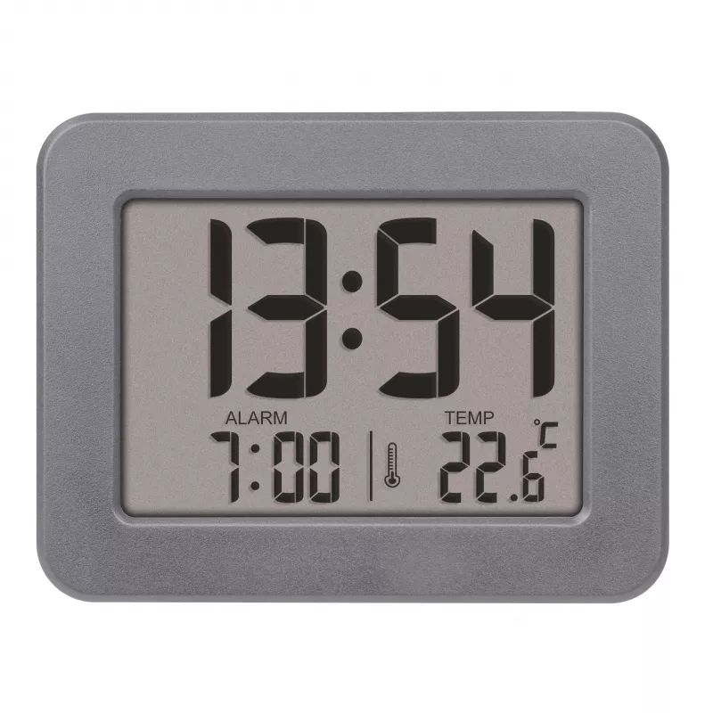 TFA Dostmann 60.2044.10 Ξυπνητήρι Quartz Γκρι με Μεμονωμένο Συναγερμό