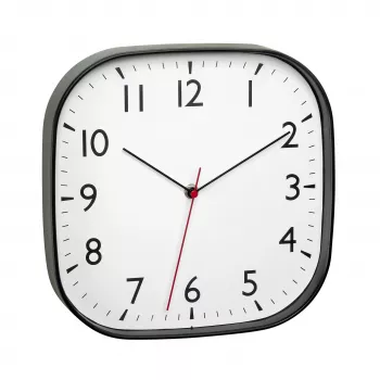 TFA Dostmann Ρολόι Τοίχου Μαύρο 60.3076.01