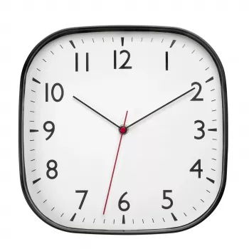 TFA Dostmann Ρολόι Τοίχου Μαύρο 60.3076.01