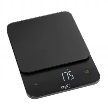 TFA Dostmann Brownie Ψηφιακή Ζυγαριά Κουζίνας Μαύρη 5 kg 50.2008.01