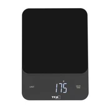 TFA Dostmann Brownie Ψηφιακή Ζυγαριά Κουζίνας Μαύρη 5 kg 50.2008.01
