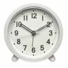 TFA Dostmann 60.1043.02 Ξυπνητήρι Quartz Λευκό με Ομαλά Κινούμενο Δείκτη Δευτερολέπτων