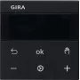 Gira RTR BT System Μαύρος Θερμοστάτης χώρου 5394005