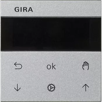Gira System 3000 Οθόνη χρονοδιακόπτη ρολών, Λευκό 536626