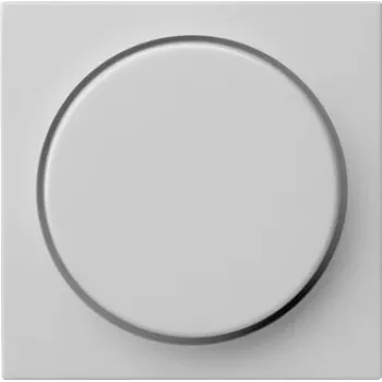 Gira System 55 Κάλυμμα για περιστροφικό dimmer και ποτενσιόμετρο, Γκρι 0650015