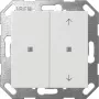 Gira KNX 2πλός διακόπτης με βέλη, Λευκό 517503