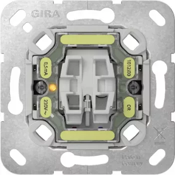 GIRA 312200 Μονάδα διακόπτη με επαφή, 2πλή, 2-πολικός, διακόπτης 312200