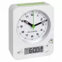 TFA Dostmann Ξυπνητήρι με ραδιοσήμα 60.1511.02 λευκό με φωτεινούς δείκτες