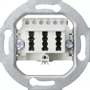 Gira 003302 Πρίζα TAE TAE 3x6 NFN μηχανισμός λευκό