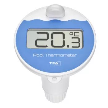 TFA Dostmann 30.3238.06 Ασύρματος αισθητήρας πισίνας, 868 MHz, Πλωτός αισθητήρας θερμοκρασίας νερού για θερμόμετρα πισίνας και μετεωρολογικούς σταθμούς