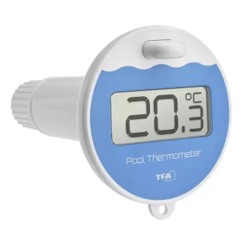 TFA Dostmann 30.3238.06 Ασύρματος αισθητήρας πισίνας, 868 MHz, Πλωτός αισθητήρας θερμοκρασίας νερού για θερμόμετρα πισίνας και μετεωρολογικούς σταθμούς