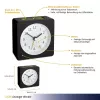 TFA Dostmann 60.1031.01 Ξυπνητήρι Quartz Μαύρο