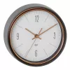 TFA Dostmann 60.3547.10 Ασύρματο ρολόι τοίχου 22,3 cm Γκρι Χαλκός