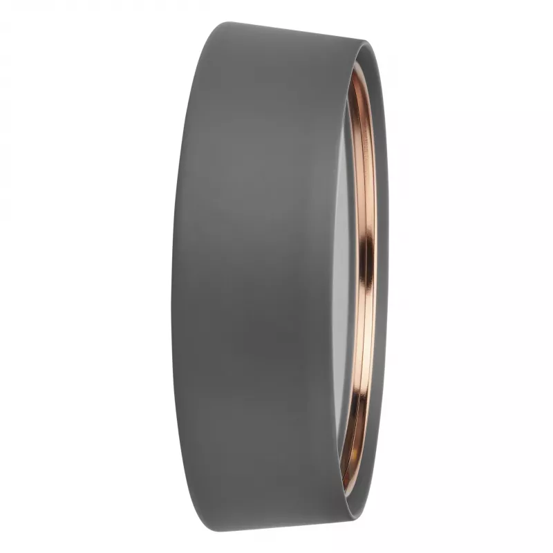 TFA Dostmann 60.3547.10 Ασύρματο ρολόι τοίχου 22,3 cm Γκρι Χαλκός